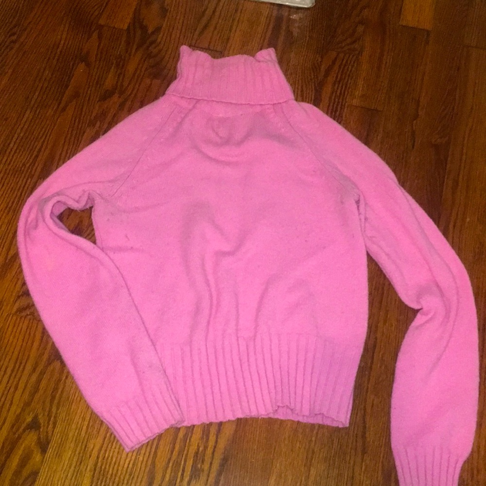 Gap pink turtleneck sweater